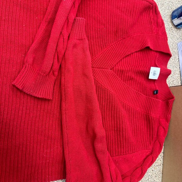 CAbi Red Standout Sweater - Picture 4 of 8